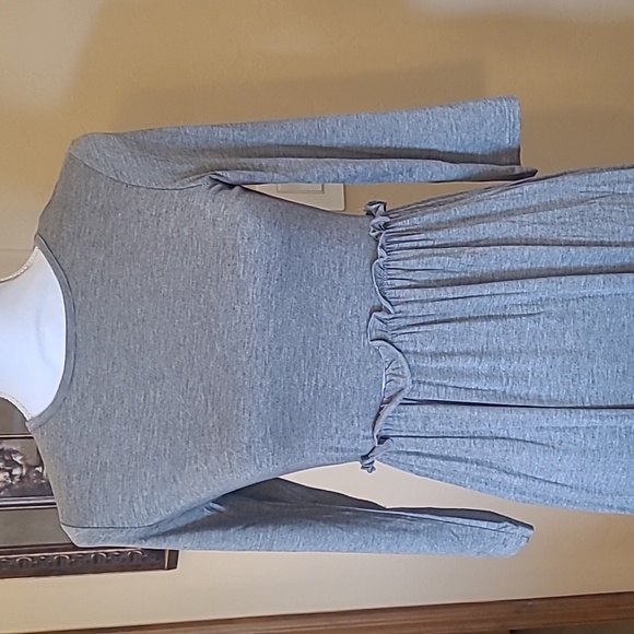 Bellamie NWOT Maxie Dress Size Small Gray Long - Picture 2 of 7